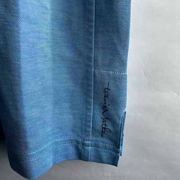Travis Mathew light blue Pima cotton polo - Sun Valley embroidered logo - Picture 5 of 6